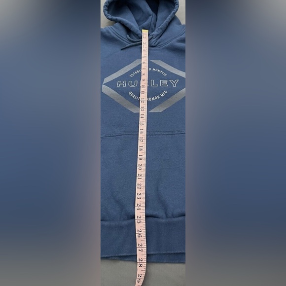 Hurley Men's Navy Pullover Hoodie - Picture 5 of 7
